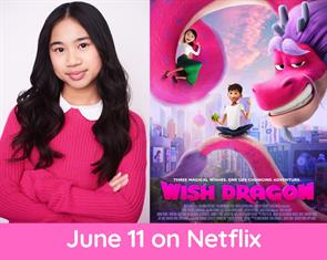 Alyssa Abiera Casted in Upcoming Film "Wish Dragon"