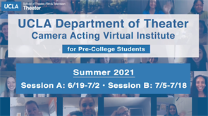Ava Tello Accepted into UCLA Camera Acting Summer Institute