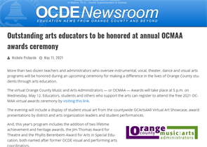 Christine Choi Featured in Orange County Department of Education Newsroom Article