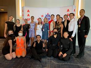 Students receive a cumulative total of 113 gold, silver and bronze medals at the West Coast Amateur Athletic Union (AAU) Junior Olympic Games