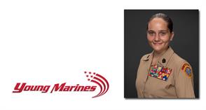 Keira Base named the Division 6 Young Marine of the Year