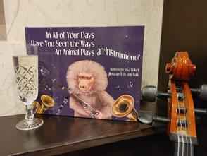 Joy Baik’s illustration work was published in a book by Lisa Baker.