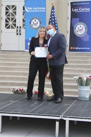 Paige Oden, Director of the Visual Arts Conservatory, has been named the 2021 Woman of the Year