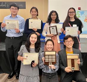Two groups of OCSA students competed at the Chemistry Olympiad Exam and placed second and sixth out of all OC high schools