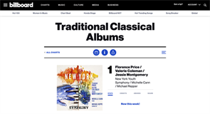 Michael Repper recorded an album with New York Youth Symphony which hit #1 on the Billboard Chart