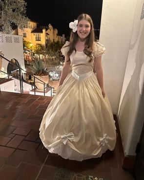 Erin Tardibuono played the young Mary Todd in the new Broadway-bound musical, “The Lincolns of Springfield,” directed by Tony Award winner Corey Brunish