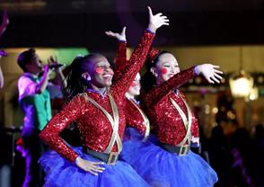 MONTAGE! was featured on the front page of the Los Angeles Times Daily Pilot for their performance in the annual Tree Lighting performance at South Coast Plaza