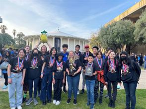 OCSA’s Middle School Science Olympiad Team competed at the Orange County Regional Tournament and earned an overall third place