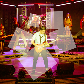 Alix Page was selected to perform at the Aitken Arts Plaza in Orange