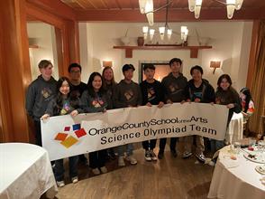 The OCSA High School Science Olympiad Team attended the Statewide Science Olympiad competition and received third place overall