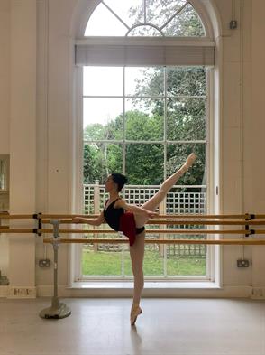 Aubrey Banaag was accepted into the Royal Ballet School of London, England