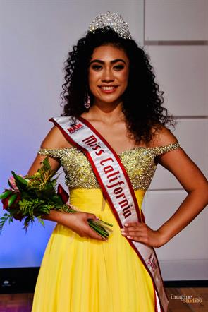 Noelani Pese was named Miss California Jr. Teen 2023-2024 and was the first person of Samoan heritage crowned in the pageant’s history