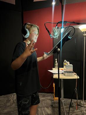 Logan Bailey voiced the role of Pandy Paws in Dreamworks’ animated series “Gabby’s Dollhouse”