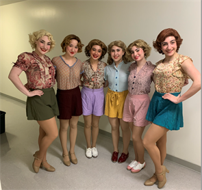 Six students from Commercial Dance were cast in Music Theatre West’s production of “42nd Street”