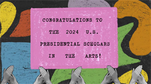 Edward Chen was named a 2024 U.S. Presidential Scholars in the Arts for demonstrating academic and artistic excellence