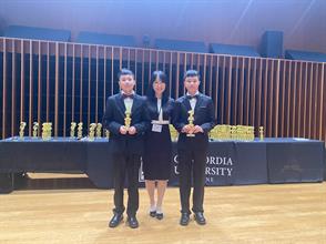 Junjin Huang and Junyu Huang won First Place in the 2024 Concordia Music Competition