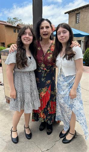 Leah Navarro and Lilah Navarro were named Petition Choir Scholars by the Mission Basilica San Juan Capistrano’s Music Ministry Program