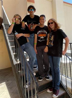 Ben Agran and Deven Dhanidina performed with their band, Head Wide Open, at Left Coast Brewing