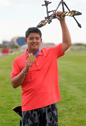 Jack Chen earned the title of National Champion in the Recurve U15 division at the 2024 USA Archery Junior Olympic Archery Development Target Nationals
