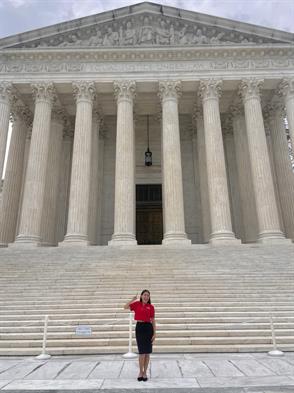 Ana Gomez Garza represented OCSA at California Girls State – American Legion Auxiliary’s leadership program