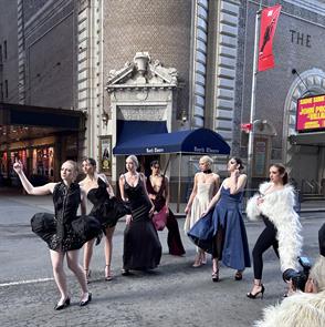 Jocelyn Tang was able to showcase her own line of clothes at New York Fashion Week (NYFW) in February 2025