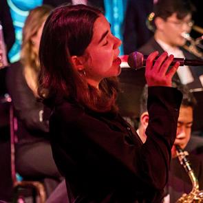 Miri Izenberg won a Downbeat Student Music Award for Best Jazz Vocalist in the Performing Arts High School Category