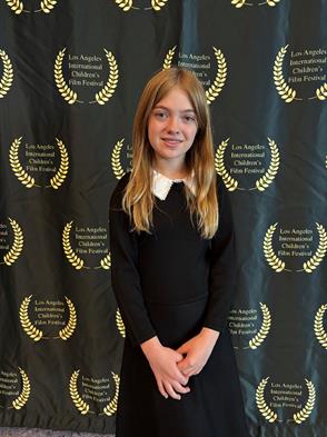 Amelie Zazik wrote and directed short film "Christmas Presence"