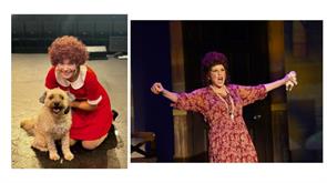 Ava Gray and Karen Rymar performed together as Annie and Miss Hannigan in a production of "Annie"