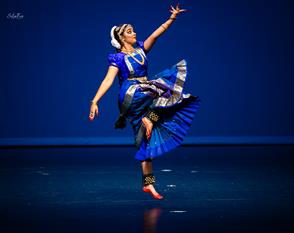 Avanika Prasad performed her Bharatanatyam Arangetram at the Northwood High School Theatre