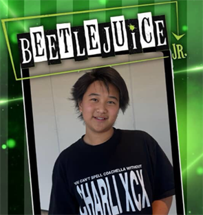 Nathan Rhee played Charles and Otho in production of "Beetlejuice Jr."