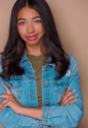 Savannah Grace Mosley was cast as Jasmine in Northwest Theater Lab's production of "Aladdin"