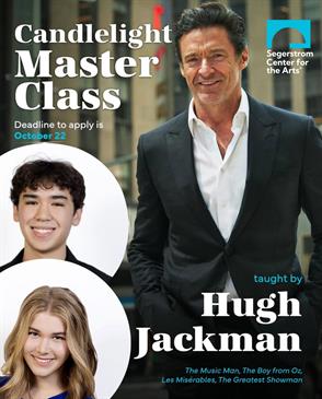 Ava Gray and Jake Villanueva were selected for Candle Masterclass with Hugh Jackman