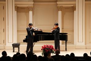 Jerry Huang and Jesse Huang  were awarded first place of the 2025 American Protégé International Piano & Strings Competition